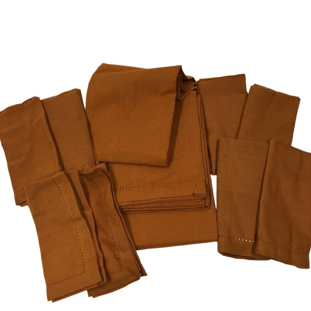 HEMSTITCH‎ SET OF TABLE CLOTH 60 x102